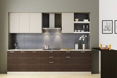 Modular kitchen I shaped