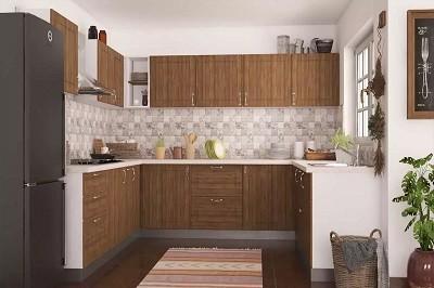 Modular kitchen u shape 